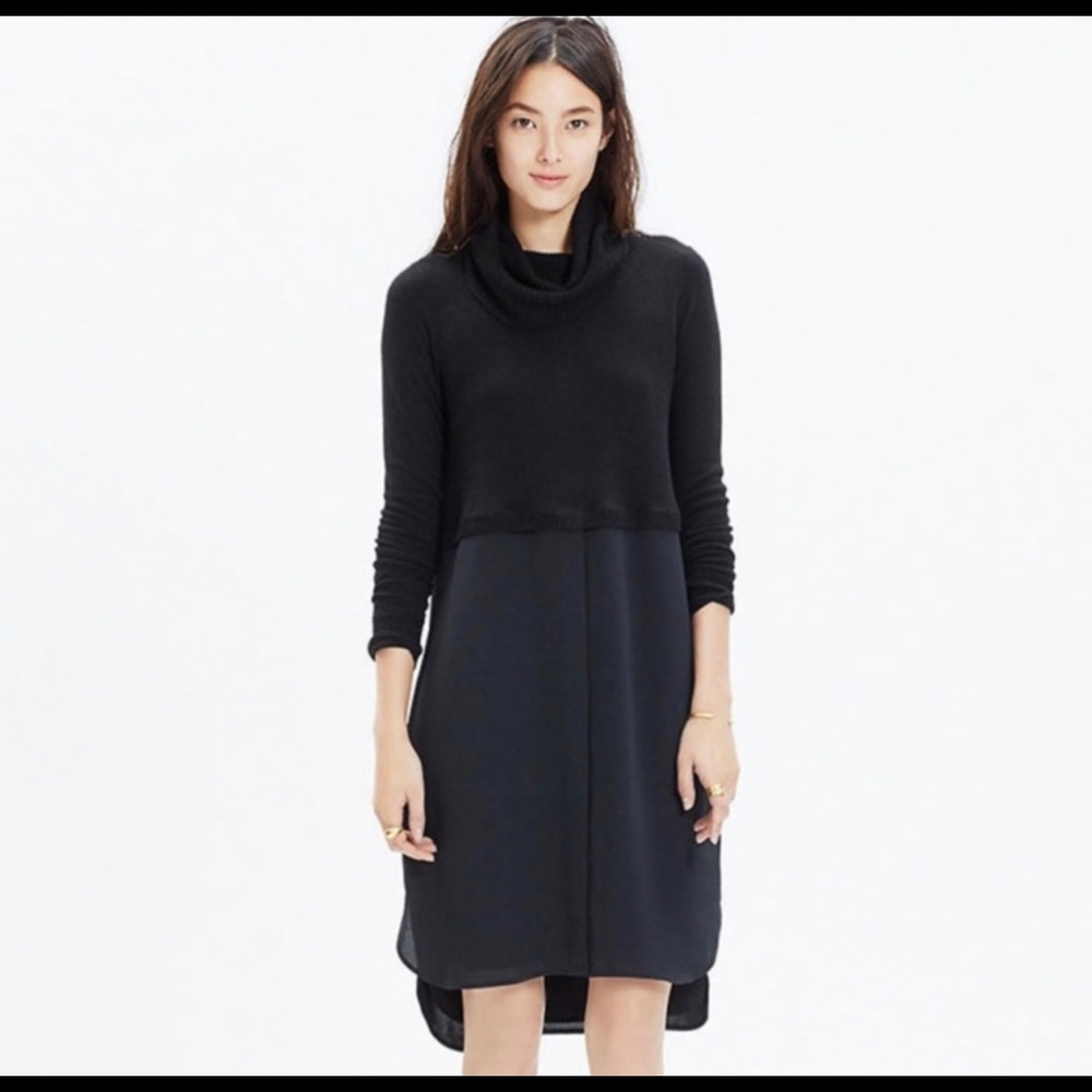 Madewell Timelapse Turtleneck Dress